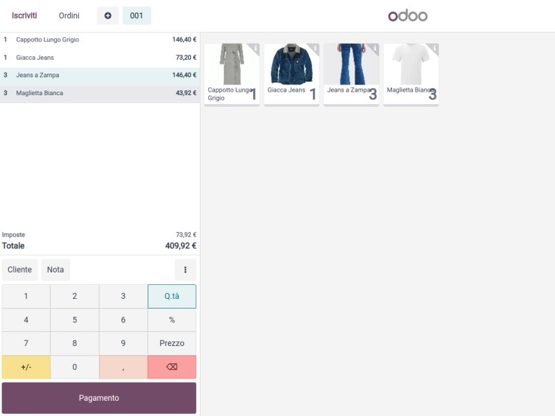 Technoretail - Odoo lancia la funzionalità scontrino fiscale nell’app Punto vendita 