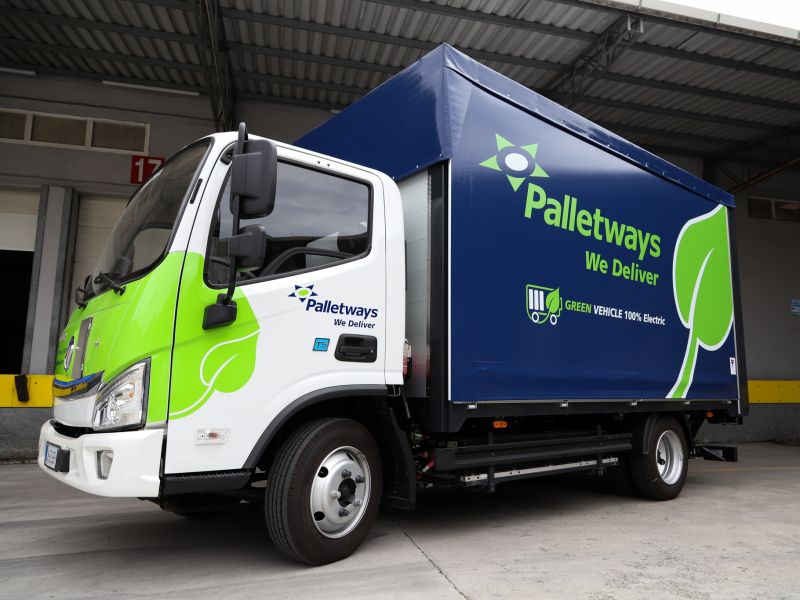 Technoretail - Palletways con Foton Truck per l’elettrificazione del trasporto merci 