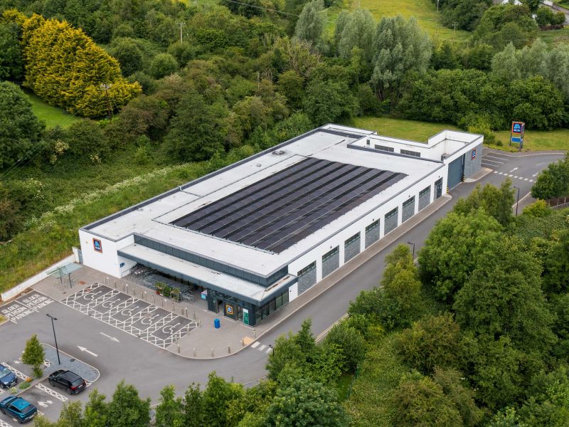 Technoretail - Greenvolt Next: 6,3 MW di energia solare a 44 negozi Aldi in Irlanda 