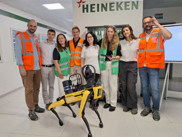 Technoretail - Heineken Italia introduce Hops, il robot aiutante a quattro zampe 