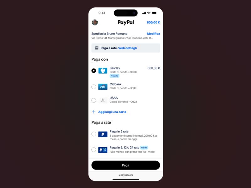 Technoretail - PayPal: nuove soluzioni di Bnpl in 6, 12 e 24 rate in Italia e Spagna 