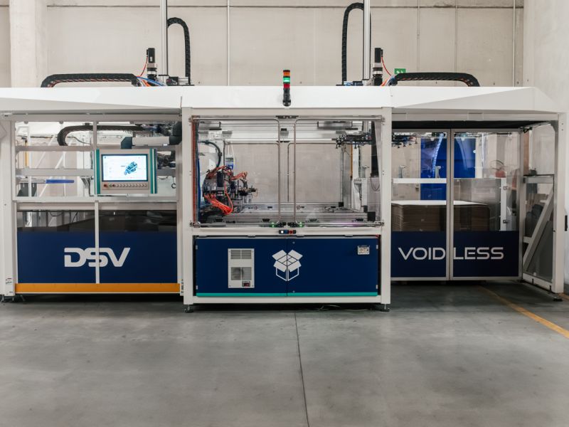 Technoretail - Dsv e Voidless lanciano la nuova frontiera del packaging on demand 