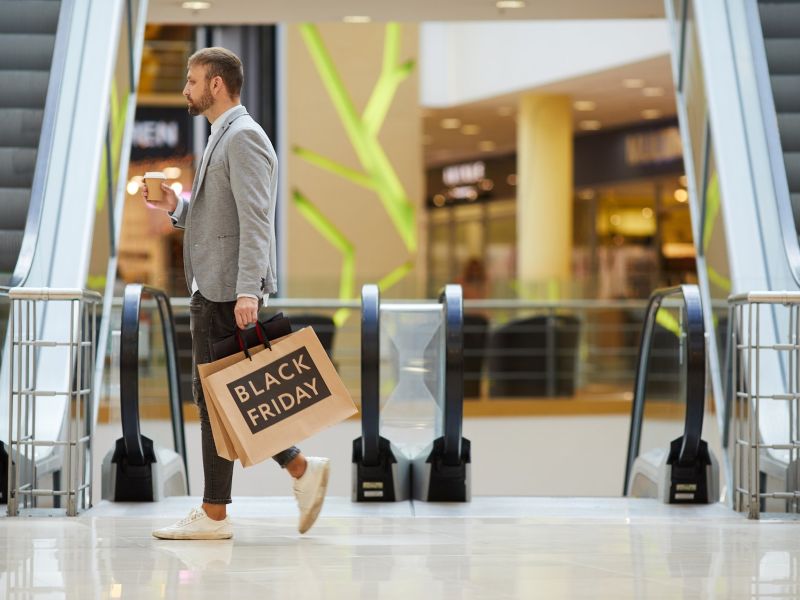 Technoretail - Nel weekend del Black Friday in aumento il flusso in-store dei clienti 