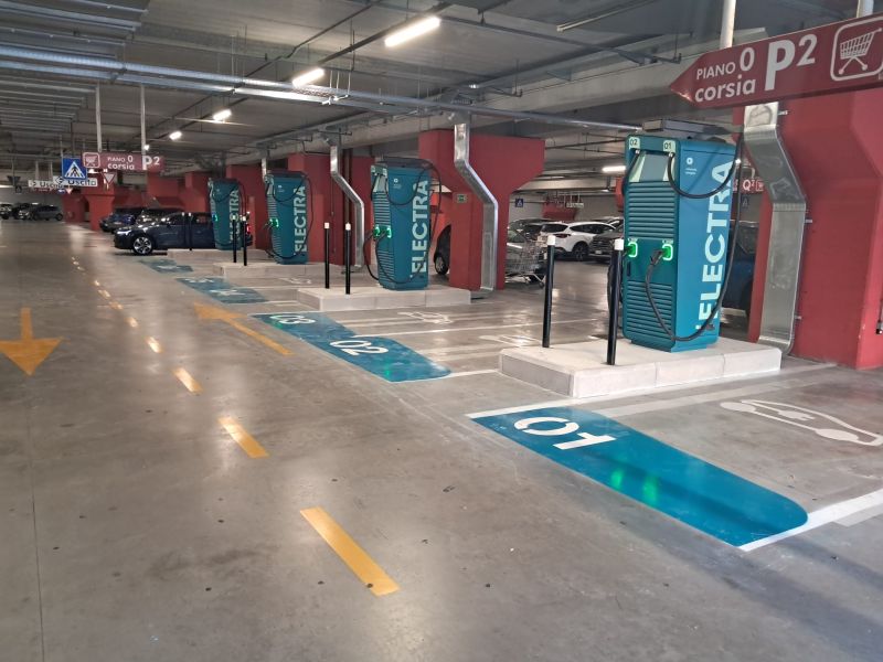 Technoretail - Kl&eacute;pierre Italia ed Electra: nuova stazione di ricarica nel CC RomaEst 