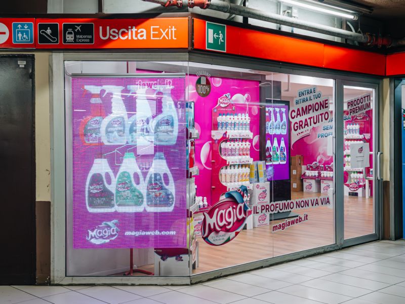 Technoretail - Magia: temporary store nella metro Cadorna di Milano con ReStore 