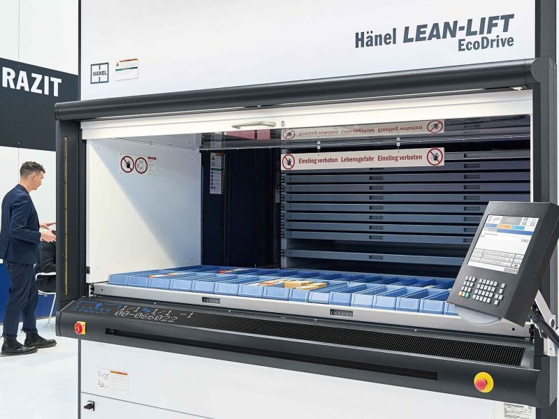 Technoretail - H&auml;nel lancia il nuovo sistema per lo stoccaggio automatico 