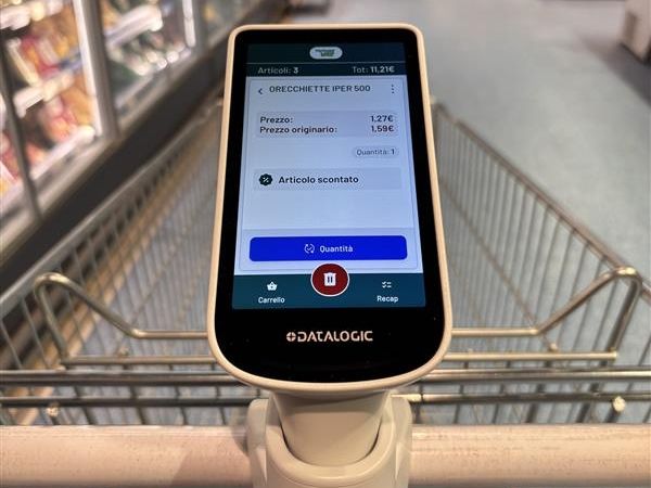Technoretail - Datalogic e Iper La grande i accelerano sul self-shopping intelligente 