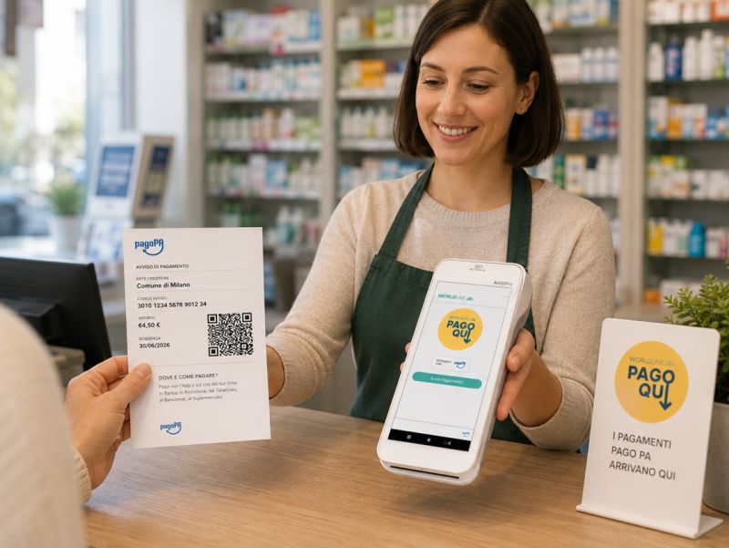 Technoretail - Worldline lancia PagoQui per pagamenti pagoPA nei negozi di prossimit&agrave; 