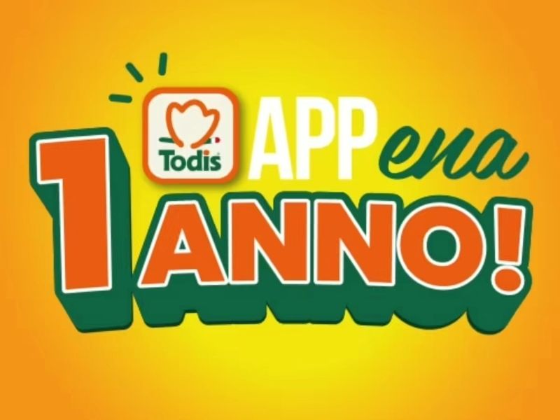 Todis festeggia un anno della sua app di fidelity e 400.000 tessere clienti