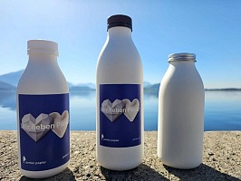 Perlen Papier introduce sul mercato italiano l'innovativa bottiglia a base di fibra di carta