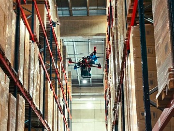Gruber Logistics ottimizza l'inventario del suo hub di Pavia con i droni HoverSpect