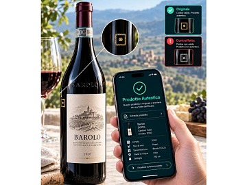 Univo lancia il sistema digitale che rende verificabile l’autenticità di ogni bottiglia di vino