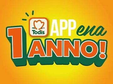 Todis festeggia un anno della sua app di fidelity e 400.000 tessere clienti